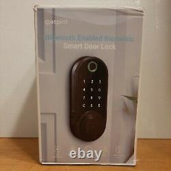 Keyless Entry Smart Door Lock, Bluetooth Fingerprint Deadbolt