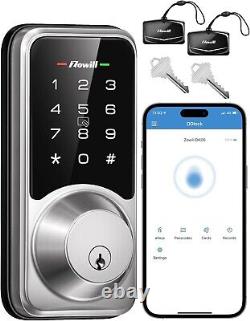 Keyless Entry Smart Lock with App Control & Touchscreen Keypad 5-in-1 Access