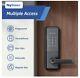 Keyless Fingerprint Smart Door Lock And Handle Keypad Entry Electronic Passcode