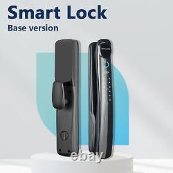 Keyless Lock Card Swipe Smart Entry Lock Semiconductor Fingerprint For Home For