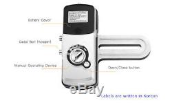 Keyless Lock DR150-S Glass Door Smart Digital Doorlock Security Entry Pin+RFID