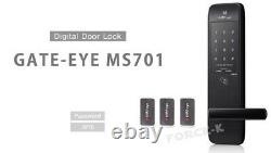 Keyless Lock GATE-EYE MS701 Digital Smart Doorlock Security Entry Passcode+RFID
