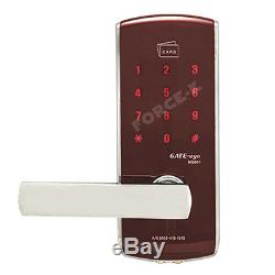 Keyless Lock GATE-EYE MS801 Digital Smart Doorlock Entry Passcode + RF Card 2Way