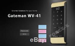 Keyless Lock Gateman Digital Door Lock WV-41 Smart Security Entry Pin+RFID-Gold
