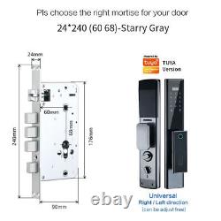 Keyless Smart Door Lock Biometric Fingerprint Wifi Tuya Electronic keyless Smart