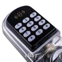 Keyless Smart Door Lock Keypad with Reversible Lever and Automatic Locking
