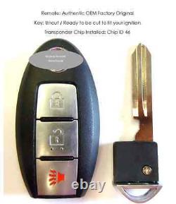 Keyless remote control intelligent proxy smart uncut key KBRTN001 3 button prox