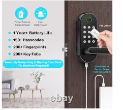 Keypad Keyless Entry Door Lock with Handle Fingerprint Smart Door Lock Code
