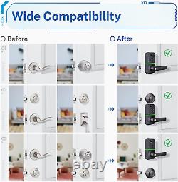 Keypad Smart Door Lock with Handle Kucacci Keyless Entry Door Lock Digtal Doo