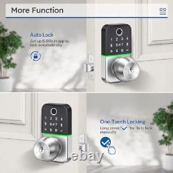 Keypad Smart Door Lock with Knob Keyless Entry Door Lock for Front Door