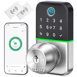 Keypad Smart Door Lock with Knob Keyless Entry Door Lock for Front Door