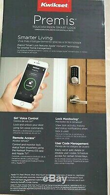 Kwikset 99190-001 Premis Traditional Arched Touchscreen Keyless Entry Smart Lock