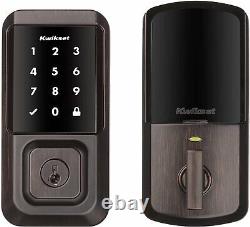 Kwikset 99390-002 Halo Wi-Fi Smart Lock Keyless Entry Electronic Touchscreen