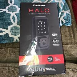 Kwikset 99390-004 Halo Wi-Fi Smart Lock Keyless Entry Electronic Touchscreen