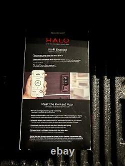 Kwikset Halo 99390-002 Smart Lock Wifi Touchscreen Keyless Entry Venetian Bronze