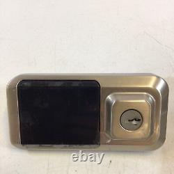Kwikset Halo Satin Nickel Touchscreen Keyless Entry Deadbolt Smart Door Lock