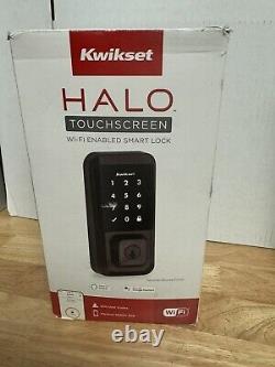 Kwikset Halo Smart Keyless Electronic Touchscreen Deadbolt Venetian Bronze