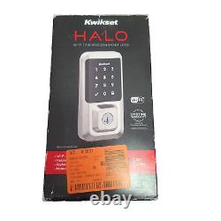 Kwikset Halo Touchscreen Wi-Fi Enabled Smart Lock Satin Nickel 99390-001