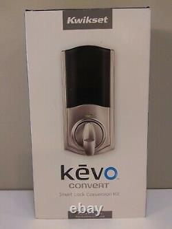 Kwikset Kevo Convert Smart Lock Conversion Kit. Works With Existing Lock
