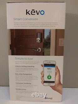 Kwikset Kevo Convert Smart Lock Conversion Kit. Works With Existing Lock
