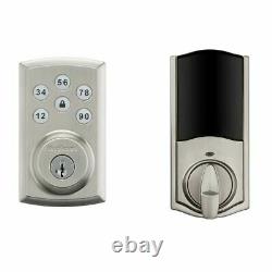 Kwikset Smart Door Lock Keyless Entry Smart Key Automatic Door Lock Z-Wave