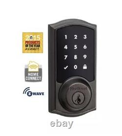 Kwikset SmartCode 916 Smart Touchscreen Deadbolt Door Lock, Venetian Bronze