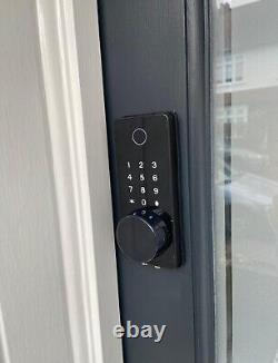 LOCKSTAR Smart Door Lock. Keyless Deadbolt. Multiple Entry App, Fingerprint