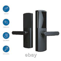 Laser Smart Door Lock Keyless Bluetooth Touchscreen Fire Rated Digital Wireless