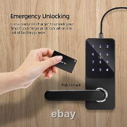 Left Handle Smart Lock, Keyless Entry Door Lock, Keypad Door Lock, Keyless Door