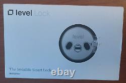 Level Bolt Invisible Smart Lock Bluetooth Deadbolt Keyless Entry NEW