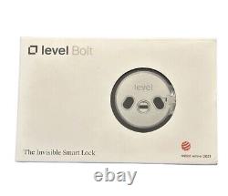 Level Bolt Keyless Entry Smart Lock C-D11U Wi-Fi Security Factory Sealed