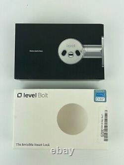 Level Bolt The Invisible Smart Lock Bluetooth Deadbolt Keyless Entry