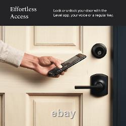 Level Lock Smart Lock, Keyless Entry, Smartphone Access, Bluetooth Enabled