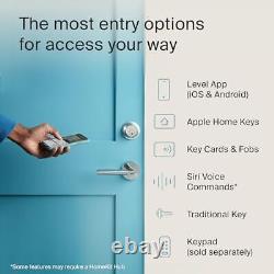Level Lock+ Smart Lock Plus Apple Home Keys Smart Deadbolt for Keyless Entry