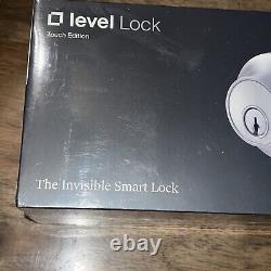 Level Lock Smart Lock Touch Edition Matte Black