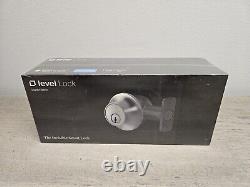 Level Lock Smart Lock Touch Edition Smart Deadbolt Keyless Entry, Black SEALED