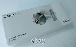 Level Touch B1 Silver Invisible Keyed Entry Smart Door Lock Apple Home Kit NEW