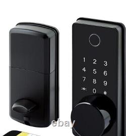 Lock Star Smart Door Lock App Control S110BBL-F Deadbolt New, Multiple Entry