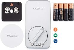 Lock Wifi & Bluetooth Enabled Smart Door Lock, Wireless & Keyless Entry, Works w