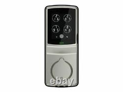Lockly Bluetooth Fingerprint Keyless Entry Smart Door Lock PGD728W Nickel NEW