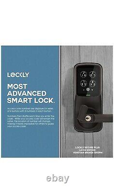 Lockly Bluetooth Keyless Fingerprint Smart Lock (PGD628F) VenetianBronze