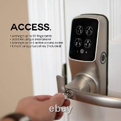 Lockly Fingerprint Bluetooth Keyless Door Smart Lock Discrete PIN Code Input