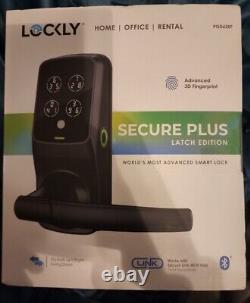 Lockly Fingerprint Bluetooth Keyless PGD628F Secure Plus- BLACK-NEW