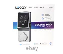 Lockly Fingerprint WiFi Keyless Entry Smart Door Lock PGD728WSN 3D Fingerprint
