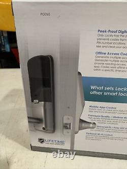 Lockly Model 6S Latch Edition Smart Lock NIB