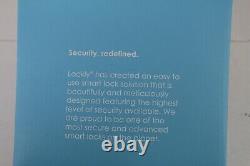 Lockly PGD728WVB Secure Pro Deadbolt Smart Door Lock with Fingerprint Return