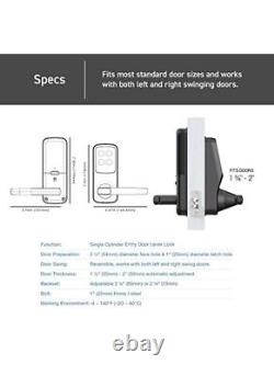 Lockly Secure Plus Bluetooth Smart Door Lock Keyless Entry Door Lock PIN Genie