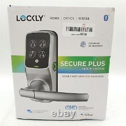 Lockly Secure Plus Bluetooth Smart Door Lock, Keyless Entry Latch Edition