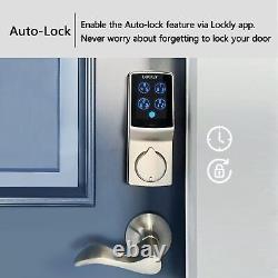 Lockly Secure Plus Keyless Entry Door Lock Smart Locks for Front Door Smart L