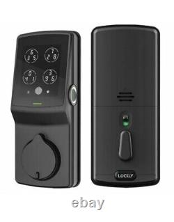 Lockly Secure Plus Smart Lock Wi Fi Retrofit Deadbolt with App- Touchscreen. New